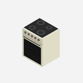 an example of a cooker for removal and disposal