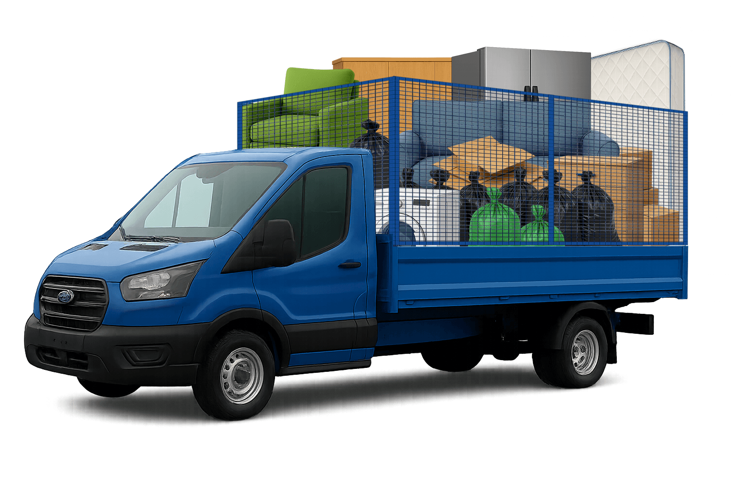 an image of a extra large man and van house clearing expert across london service